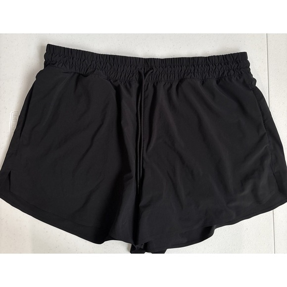 Athleta Pants - Athleta Women's XL Black Elastic Waist Activewear Running‎ Crossroads Shorts